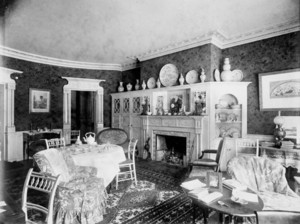 Morning room, T. Quincy Browne residence, 98 Beacon St., Boston, Mass., undated