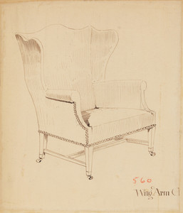 "Wing Arm Chair"