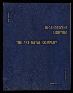 Incandescent lighting, catalog 153, The Art Metal Company, Cleveland, Ohio