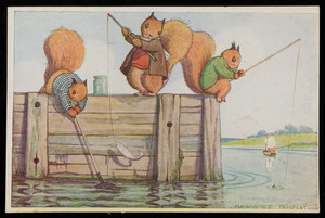 Fishing, by Margaret Tempest, The Medici Society Ltd., London, England, 1937