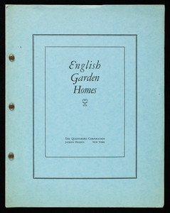 English garden homes, The Queensboro Corporation, Jackson Heights, New York
