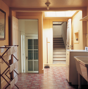 View of laundry room doors, Beauport, Sleeper-McCann House, Gloucester, Mass.