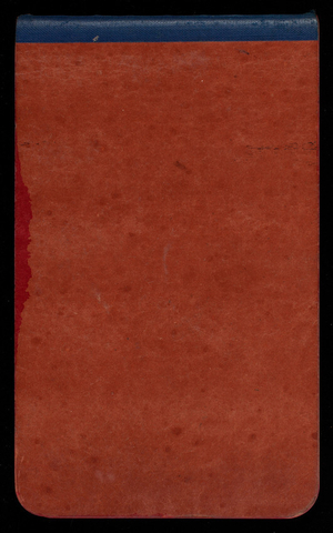 Thomas Lincoln Casey Notebook, May 1891-September 1891, 98, back cover