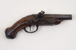 Pocket pistol belonging to Paul Revere
