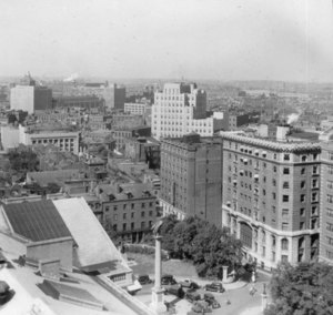 "View over Boston, N.E. from State House"