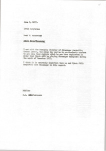 Memorandum from Mark H. McCormack to David Armstrong