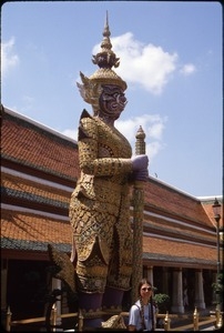Sandi Sommer at Grand Palace, Bangkok