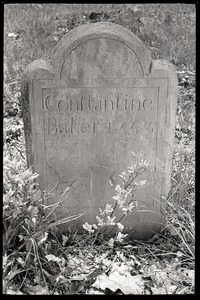 Field gravestone for Constantine Baker (1753), Old Cove Burying Ground