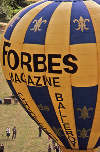 Forbes Magazine balloon