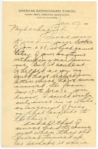 Letter from Clinton T. Brann to Rhea Oppenheimer