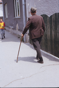 Old man on Aranđjelovac street