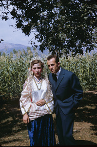 Bride and groom in Velesta