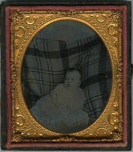 Portrait of Frank Scott as a baby
