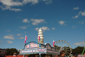 Franklin County Fair: ice cream stand