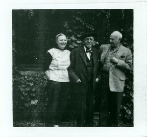W. E. B. Du Bois with Hazel and Paul Strand in Paris