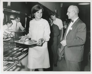 Barbara Hack and Hans Stephenson at Thanksgiving celebration