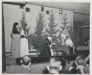 Client performance of Christmas play