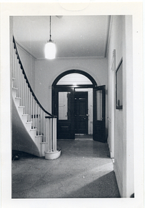 Front hall, Parkman House