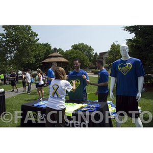 Water Station at the StonehamStrong 5K