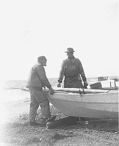 Charles Abbott and "Legs" Jones