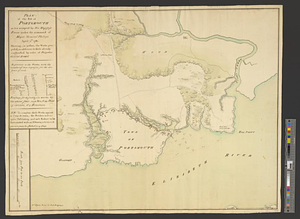 Plan of the post of Portsmouth as it is occupied by his majesty's forces under the command of Major General Phillips, April 1st, 1781