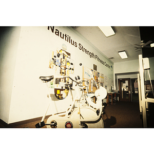 Exercise machines at the Nautilus strength fitness center