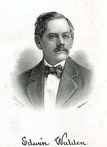 Portrait of Edwin Walden, Mayor of Lynn, 1870-1871