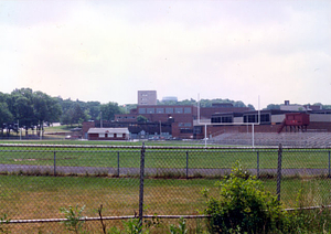 Football field at Reading Memorial High School