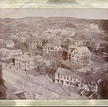 Aeriel View of Mass. Ave & Water St. (?)