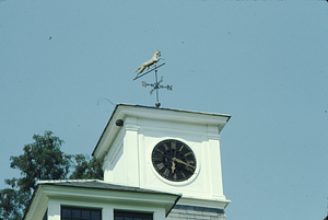 East facade of cupola on Carriage House.