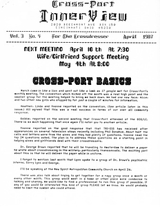 Cross-Port InnerView, Vol. 3 No. 4 (April, 1987)