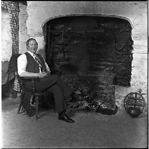 Leo McCaffrey, Irish tenor, now deceased, taken at the Ulster Folk and Transport Museum, Belfast