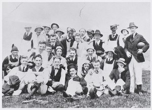 BC class of 1917 senior picnic, June 1917
