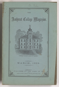 The Amherst College magazine, 1862 March