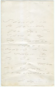 Emily Dickinson letter to Mrs. Emily Ford