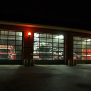 Northampton Fire Station at Dawn