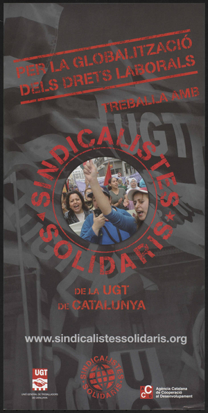 Per la globalització dels drets laborals : Treballa amb syndicalistes solidaris