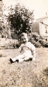 Bill Samaras at age three