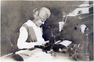 Agnes Wellbrock working