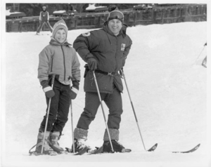 Frankie and Dad Cranmore