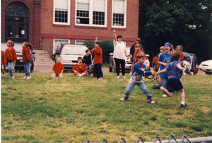 Field day at old Central School