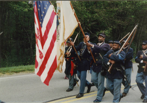 Civil War Regiment re-enactment at Norwell town parade