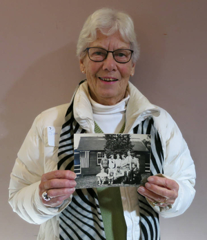 June Gillette at the Plymouth Mass. Memories Road Show