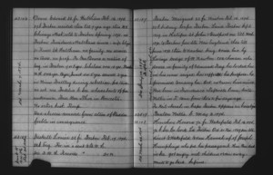 Tewksbury Almshouse Intake Record: Downs, Edward