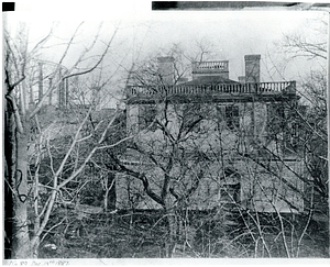 Side view of Corcoran House, Preston Street, Dorchester