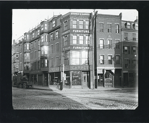 Furniture store in unknown location in Boston