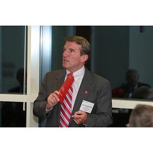 General Richard Neal speaks at the Veterans Memorial dinner