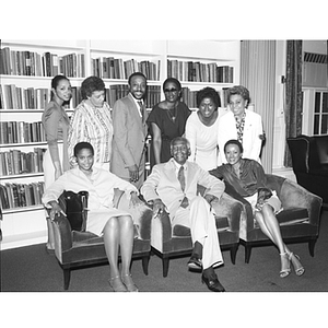 African-American Institute group photo at Faculty Center