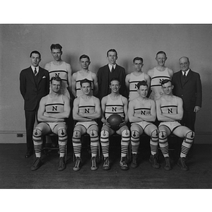 Basketball team, 1929-1930