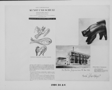 Walter Gropius Birthday Card